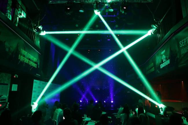 Concert organizers give a brief preview of the upcoming “Stardium” EDM festival during a press conference at the Club The A.   Courtesy of Communique