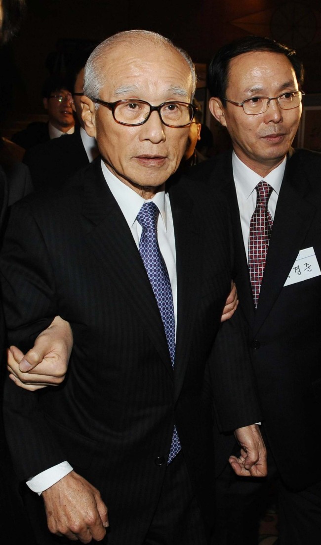 Kim Woo-choong.   The Korea Herald