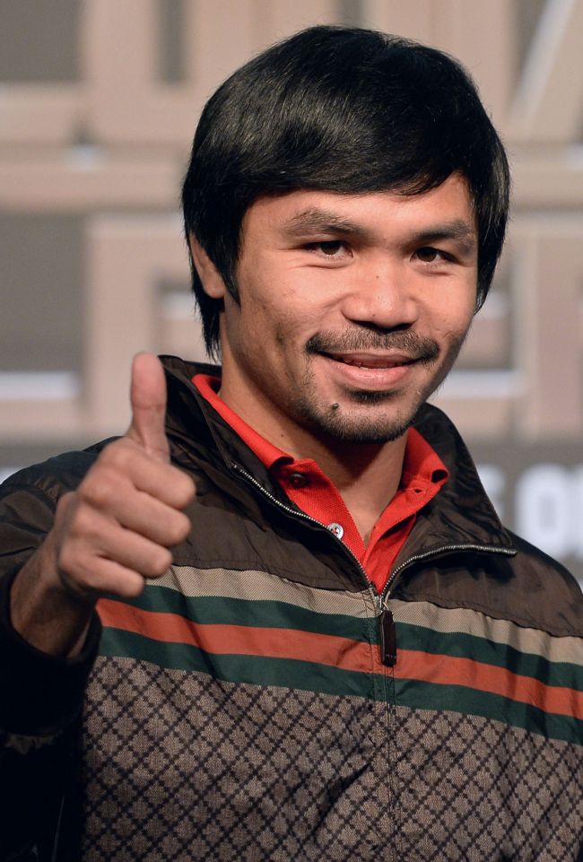 Manny Pacquiao   AFP-Yonhap