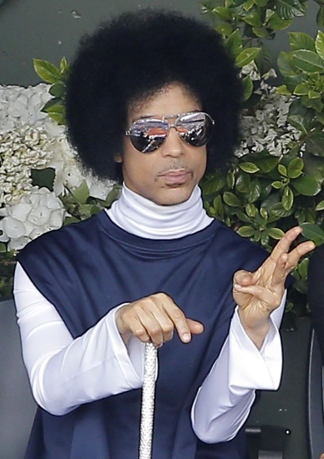 U.S. pop singer Prince.   AP