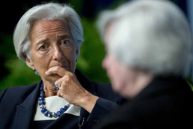 IMF chief Christine Lagarde.   Bloomberg