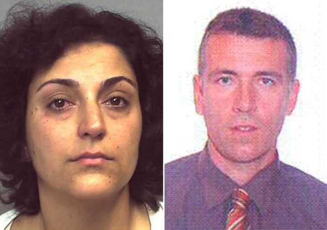 A combination of pictures released by Britain’s Hampshire Police shows Naghemeh King (left) and Brett King, the parents of 5-year-boy Ashya King.   AFP-Yonhap