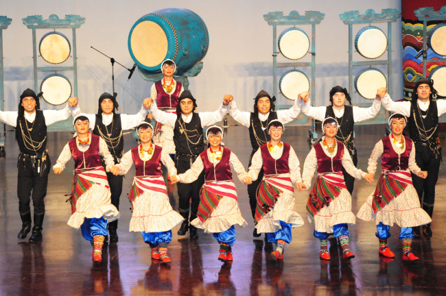 Turkish dancers perform during the 2011 Gyeongju World Culture Expo.   Gyeongju World Culture Expo