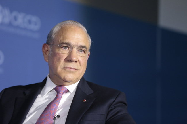 OECD Secretary-General Angel Gurria.   Bloomberg