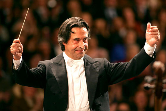 Italian conductor Riccardo Muti
