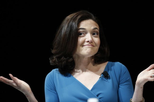 Sheryl Sandberg.   Bloomberg