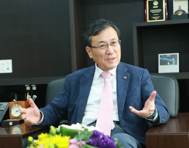 Shin Sung-chul, president of DGIST, shares his vision for the research university.