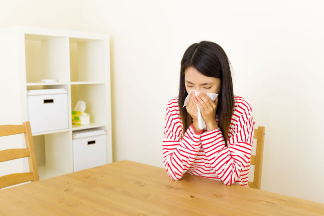 Allergic rhinitis is known to be most common in Septemter and October in South Korea.   123RF