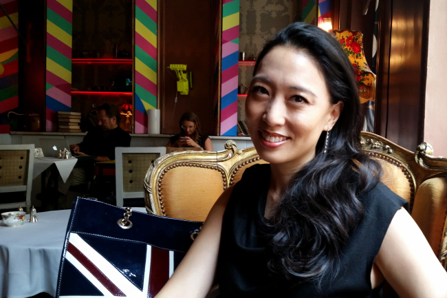 Judy Joo.   Bloomberg