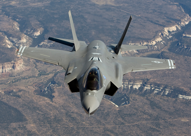 Lockheed Martin’s F-35 fighter.   Yonhap