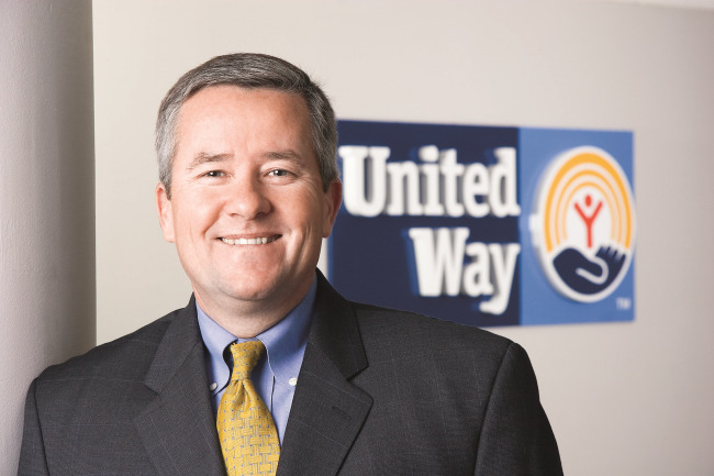 United Way Worldwide CEO Brian Gallagher.   UWW