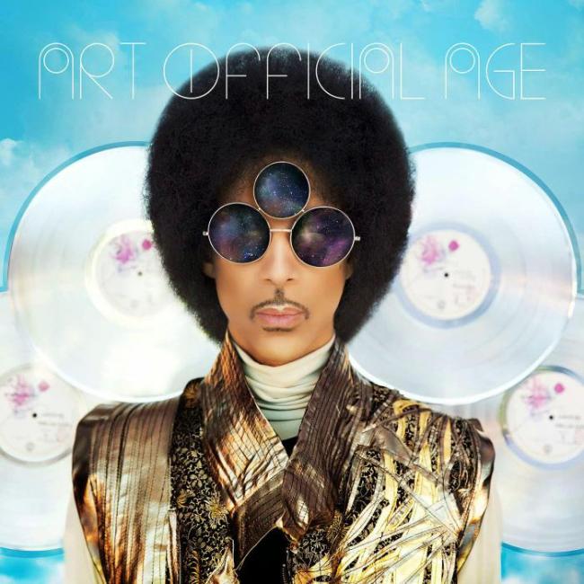 The cover of Prince’s album “Art Official Age”