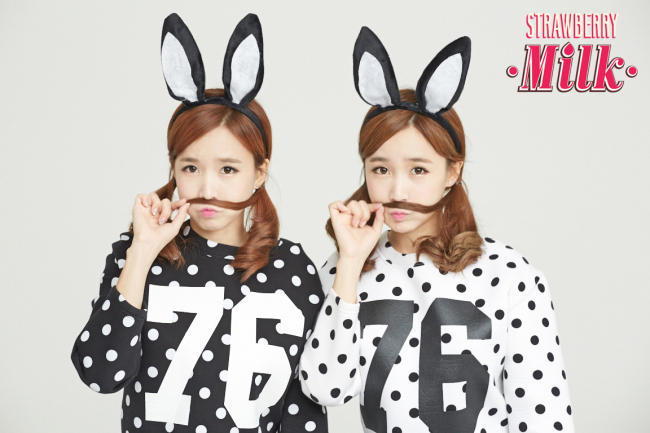 Crayon Pop subunit Strawberry Milk.   Chrome Entertainment