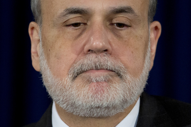 Ben Bernanke.    Bloomberg