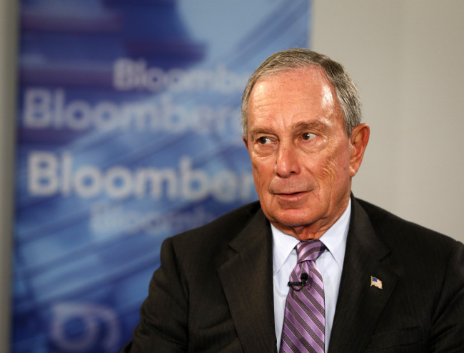 Michael Bloomberg.   Bloomberg