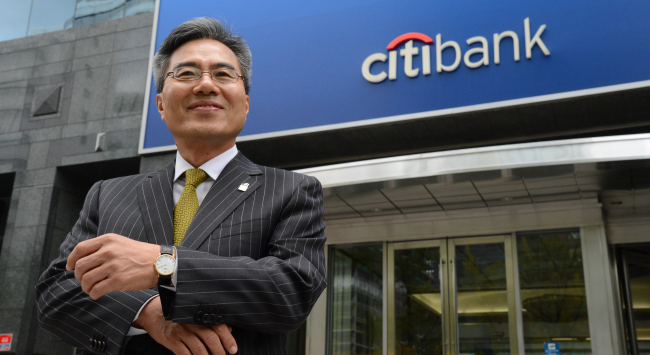 Citibank Korea CEO Ha Yung-ku.   Korea Herald file photo