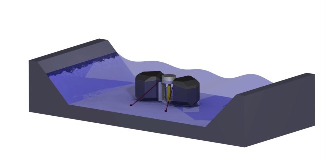 A portable water stream power generator