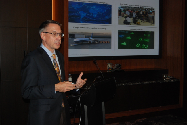 Randy Tinseth, vice president of marketing at Boeing Commercial Airplanes   Boeing Korea