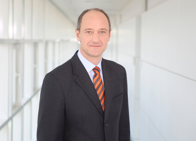 Roland Busch, member of the managing board of Siemens.   Siemens