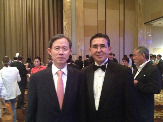Charge d’Affaires of the Uzbek Embassy in Korea Bakhtiyor Ibragimov