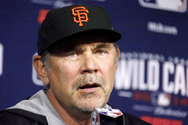 San Francisco Giants manager Bruce Bochy   AP-Yonhap