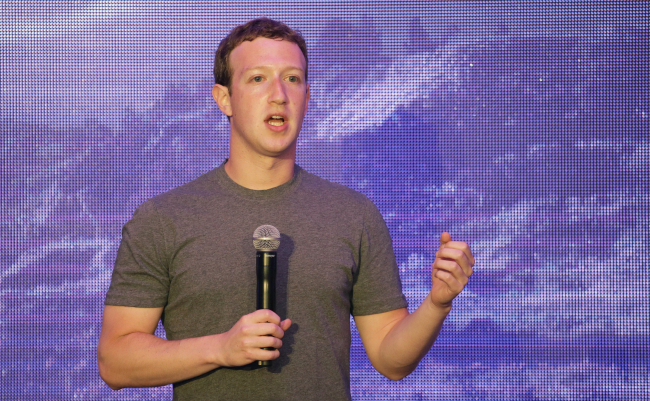 Facebook CEO Mark Zuckerberg.    AP-Yonhap