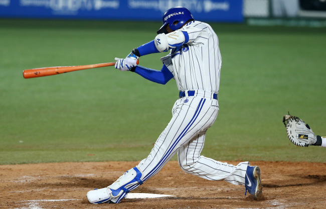 Yamaico Navarro of Samsung Lions