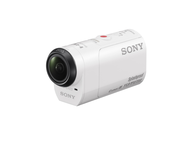 Sony’s latest action camera the HDR-AZ1.   Sony Korea