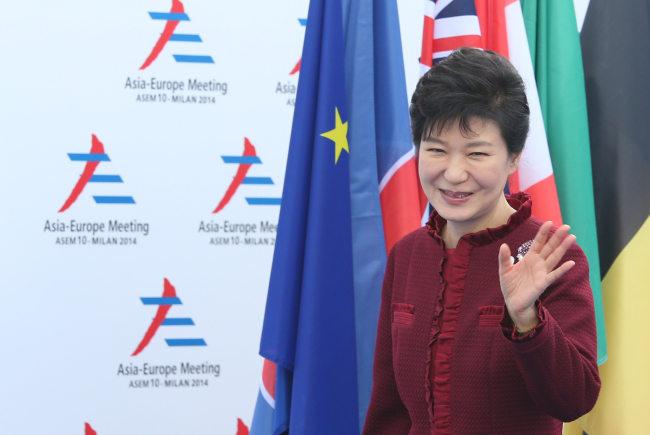 President Park Geun-hye.   Yonhap