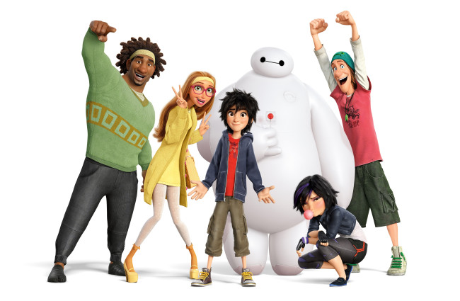 A poster for “Big Hero 6.”   Disney