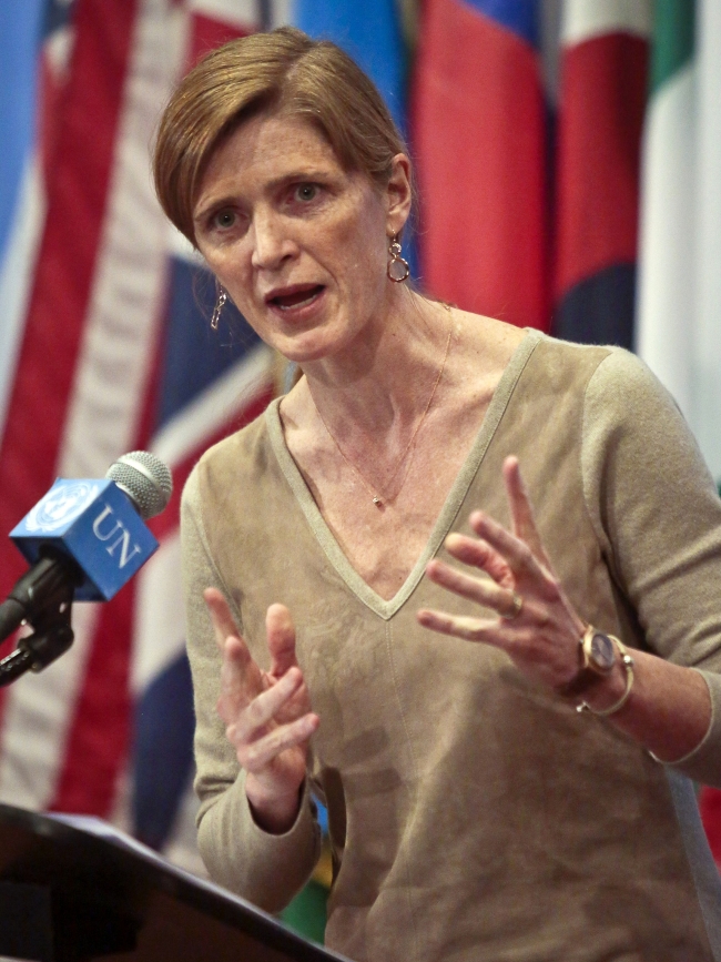 Samantha Power.   AP-Yonhap
Samantha Power.   AP-Yonhap