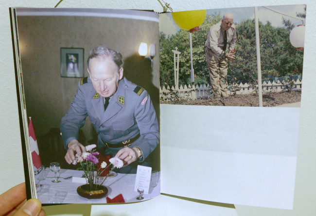 Swiss soldiers stationed in the Joint Security Area of the DMZ engaged in everyday, “peace-making” activities as shown in Denise Bertschi’s photo collection. Joel Lee/The Korea Herald