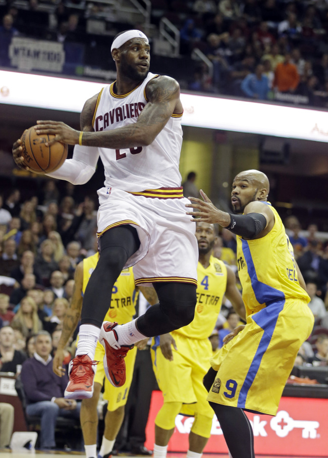 Cleveland Cavaliers forward LeBron James   AP-Yonhap