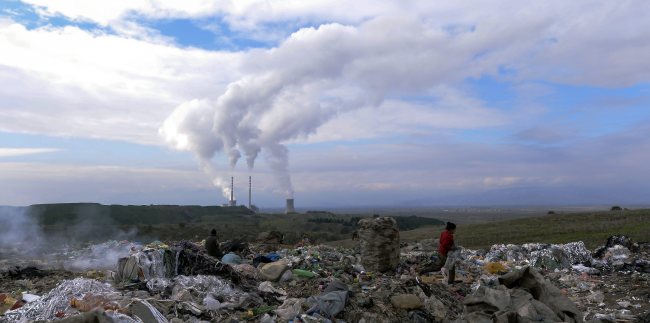 A thermal power station in Bitola, Macedonia   EPA-Yonhap