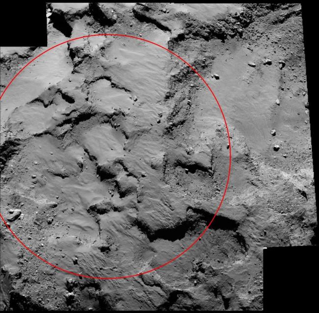 The primary landing site on Comet 67P/Churyumov-Gerasimenko.   AFP-Yonhap