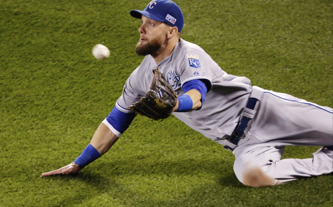 Kansas City Royals outfielder Alex Gordon.   AP-Yonhap