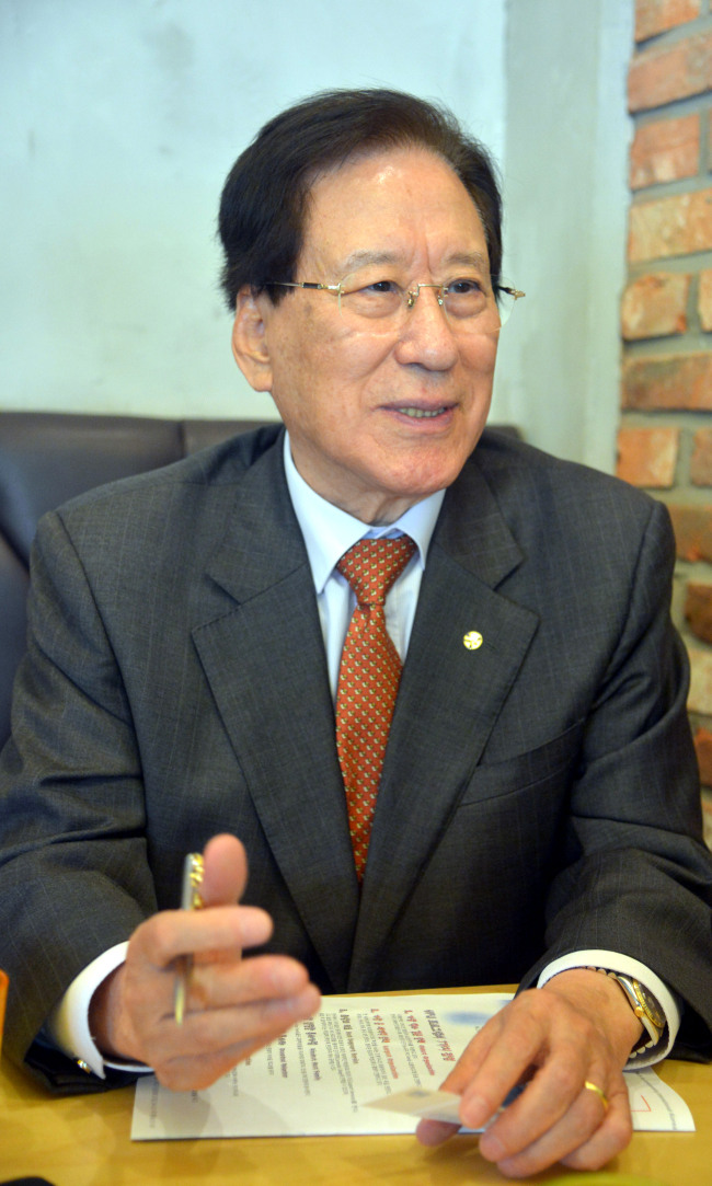 Shin Chung-ha, president of YFU International Korea.   Kim Myung-sub/The Korea Herald