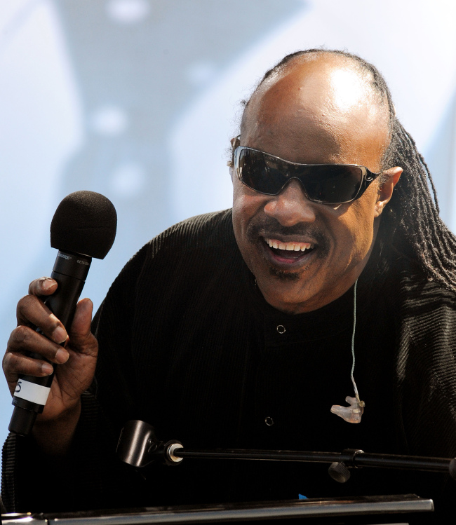 Singer Stevie Wonder in 2011 in Washington, D.C.   MCT