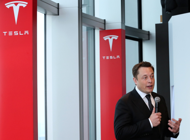 SpaceX chief Elon Musk.    Bloomberg