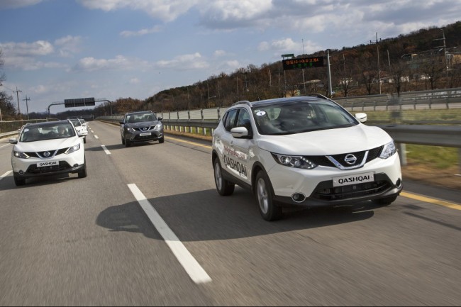 [Behind the Wheel / Nissan Qashqai] Design: ★★★★☆, Interior: ★★★☆☆, Engine: ★★★★☆, Fuel economy: ★★★★☆, Cost and A/S: ★★★☆☆