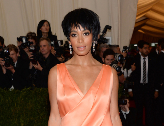 Solange Knowles.   AP-Yonhap