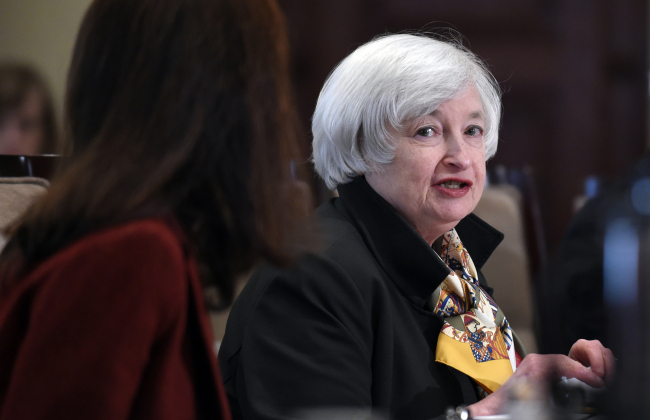 Federal Reserve Chair Janet Yellen.    AP-Yonhap