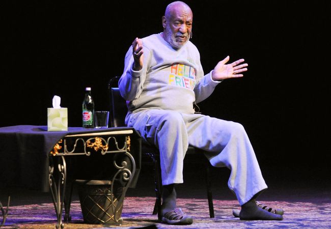 Actor Bill Cosby performs at King Center for The Performing Arts on Friday in Melbourne, Florida.   AFP-Yonhap