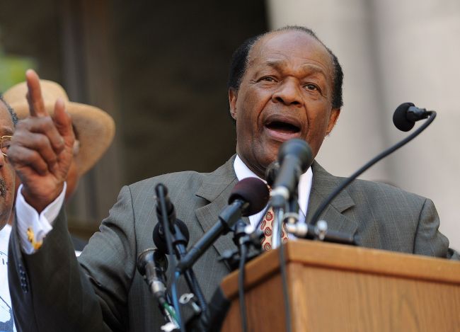 Former Washington Mayor Marion Barry.   AFP-Yonhap
