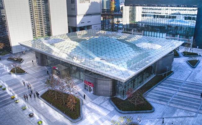 The Central Plaza will act as a hub for four other plazas at the renovated Coex Mall, located in Samseong-dong, Seoul.   Coex Mall