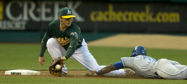 Third baseman Josh Donaldson   MCT