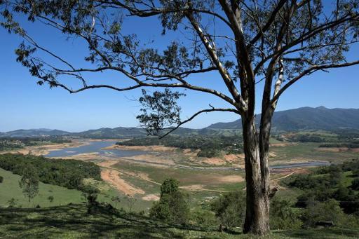 The Jacarei river dam   AFP
The Jacarei river dam.   AFP