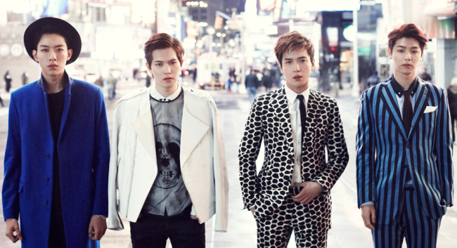 CNBlue.   FNC Entertainment