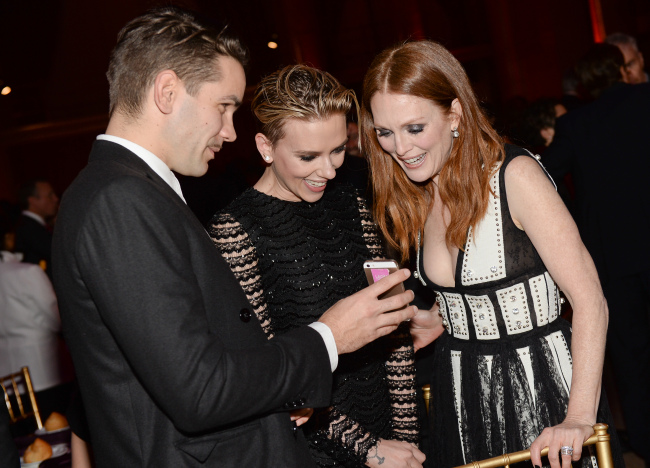 Actress Scarlett Johansson and husband Romain Dauriac.   AP-Yonhap