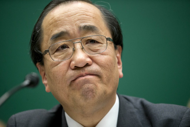 Hiroshi Shimizu, senior vice president of global quality assurance at Takata Corp.     Bloomberg